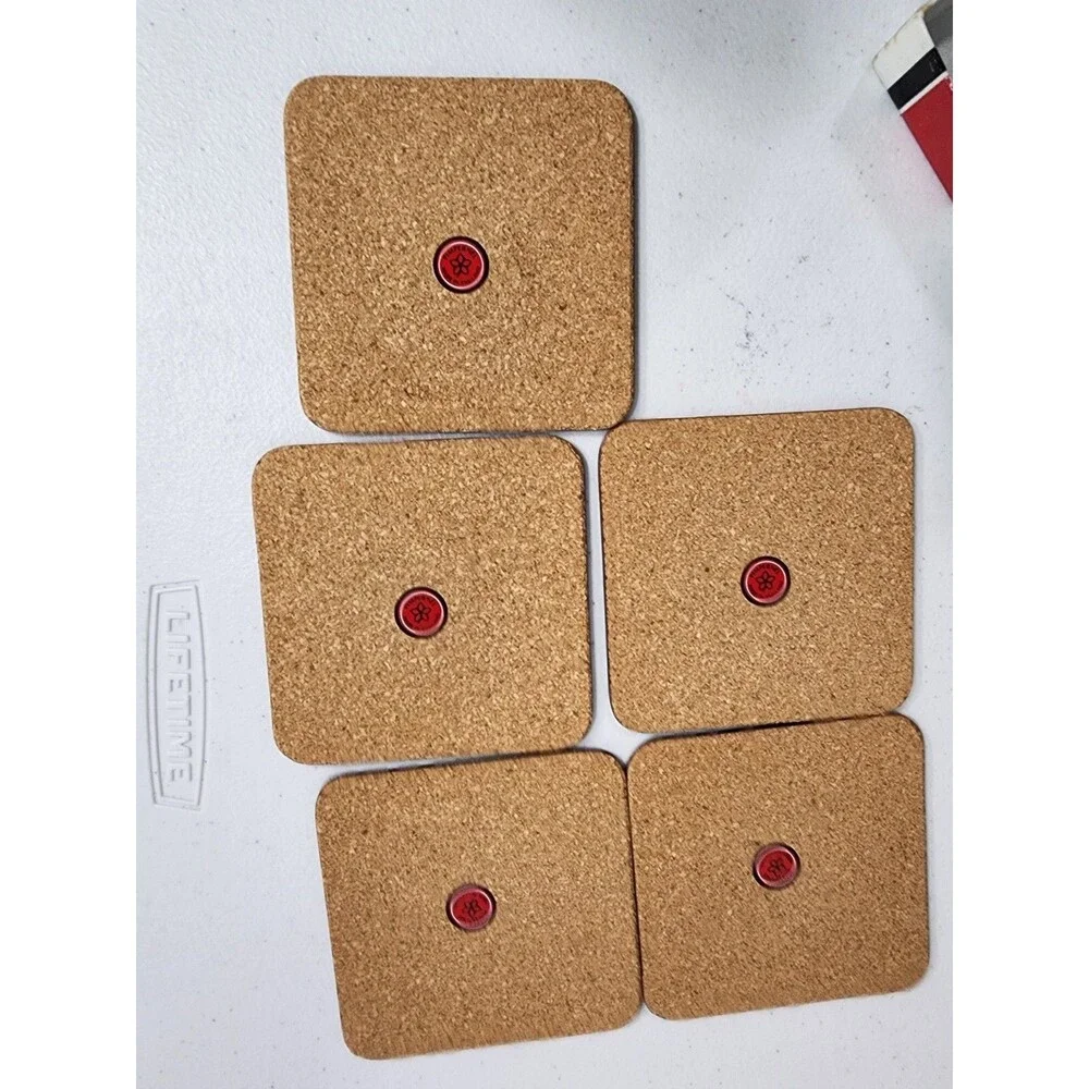 Pimpernel England Christmas Nutcracker Cork Bottom Set Of 5